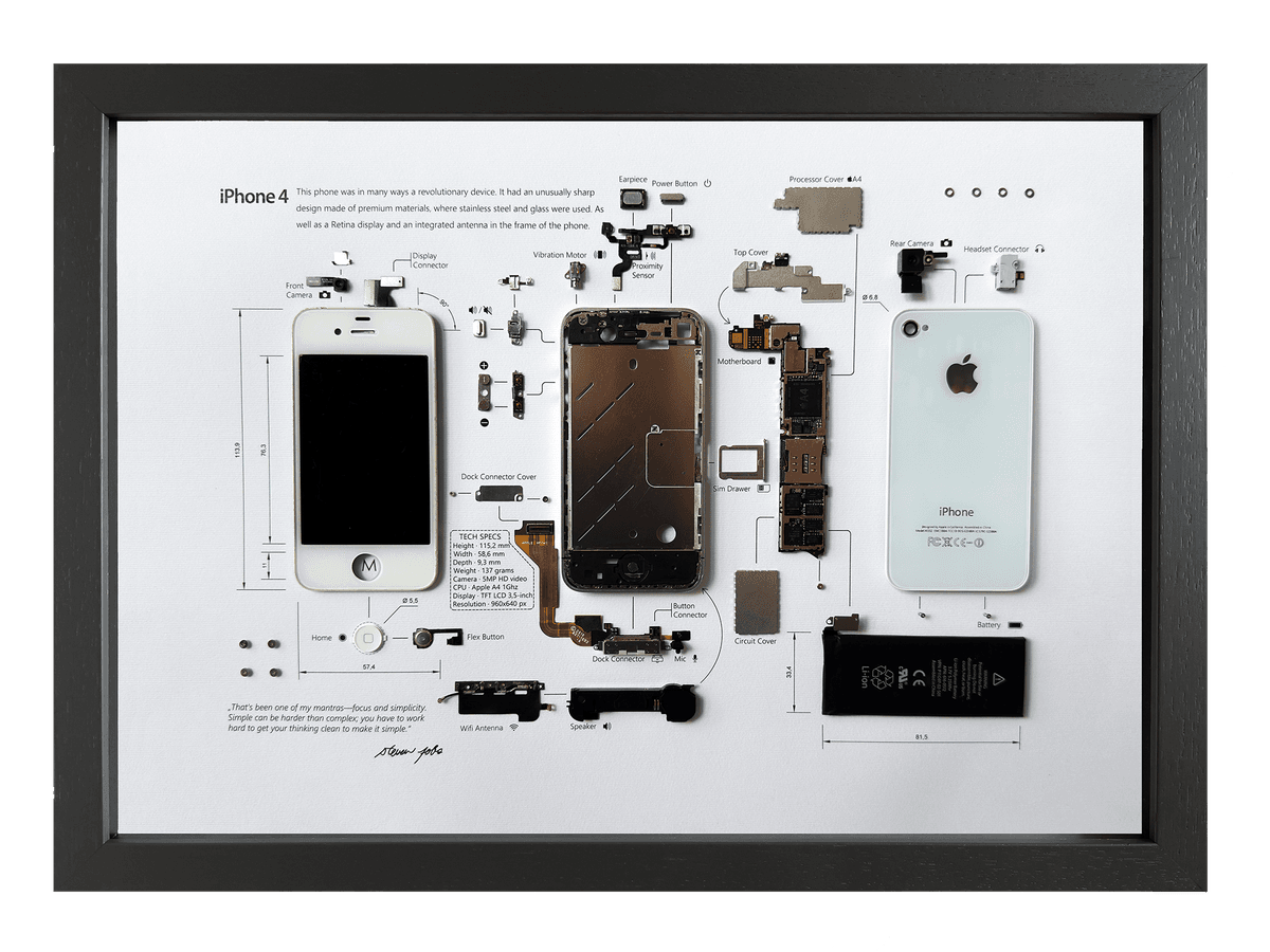 iPhone 4 White obraz